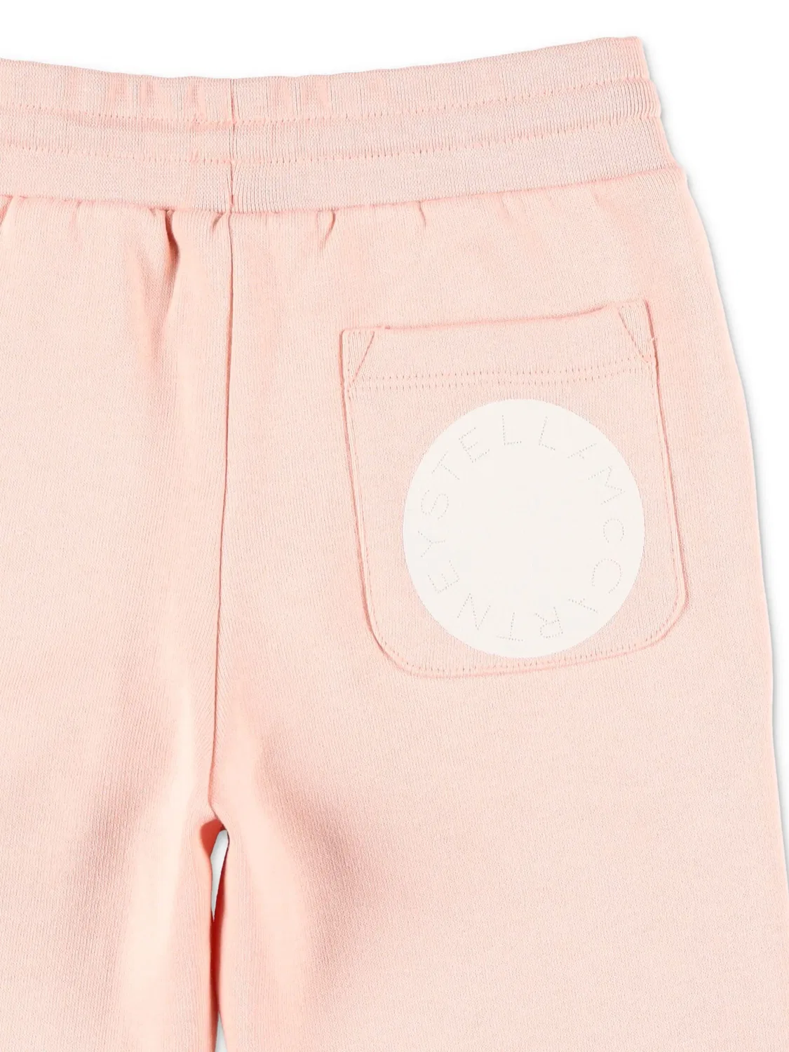 Штаны с круговым принтом Stella McCartney, нежно-розовый — фото 3