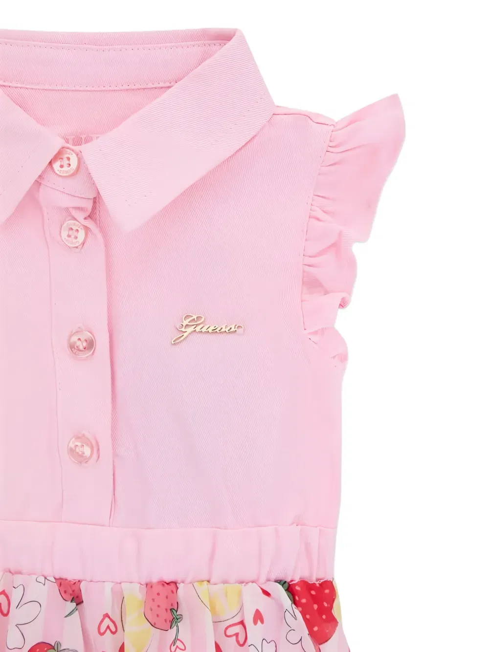 Комплект с платьем Strawberry GUESS Kids, розовый — фото 3