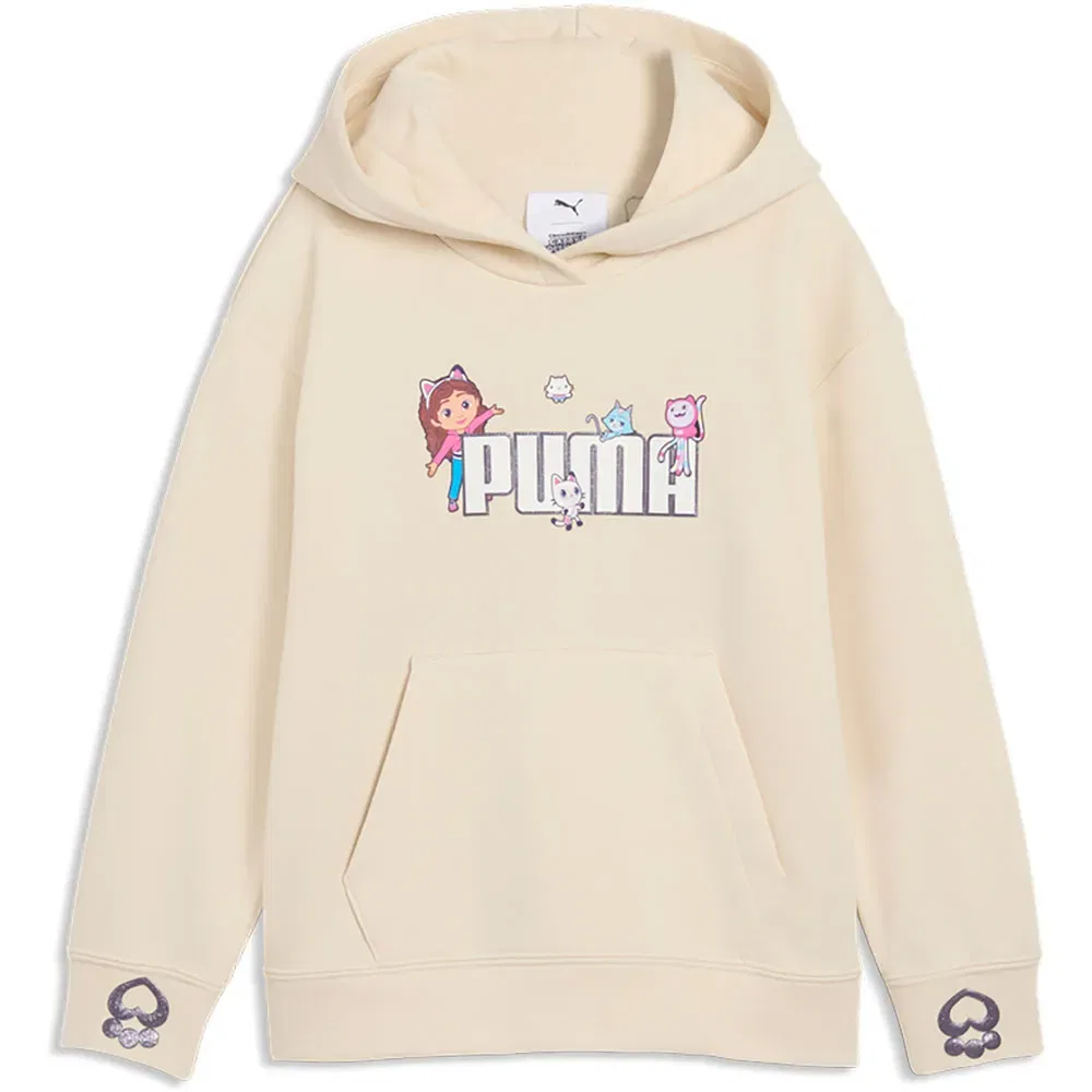 Худи Relaxed Fit Puma X Gabby´S Dollhouse Puma, бежевый — фото 3