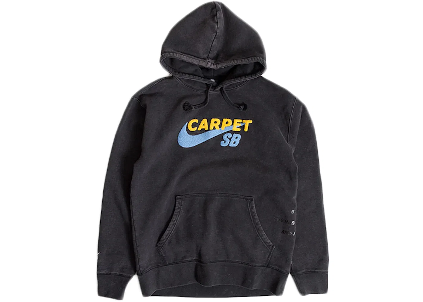 Мужская худи Nike SB x Carpet Company Hoodie (Asia Sizing), Black