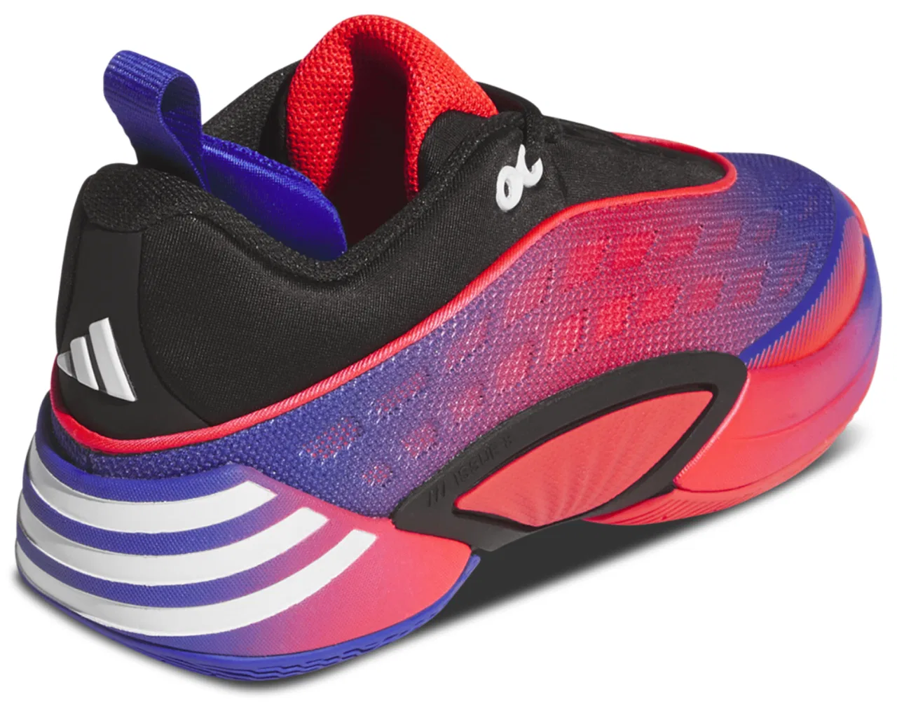 Детские кроссовки для мальчиков с принтом D.O.N. Issue 8 adidas, Core Black Lucid Red Lucid Blue — фото 3
