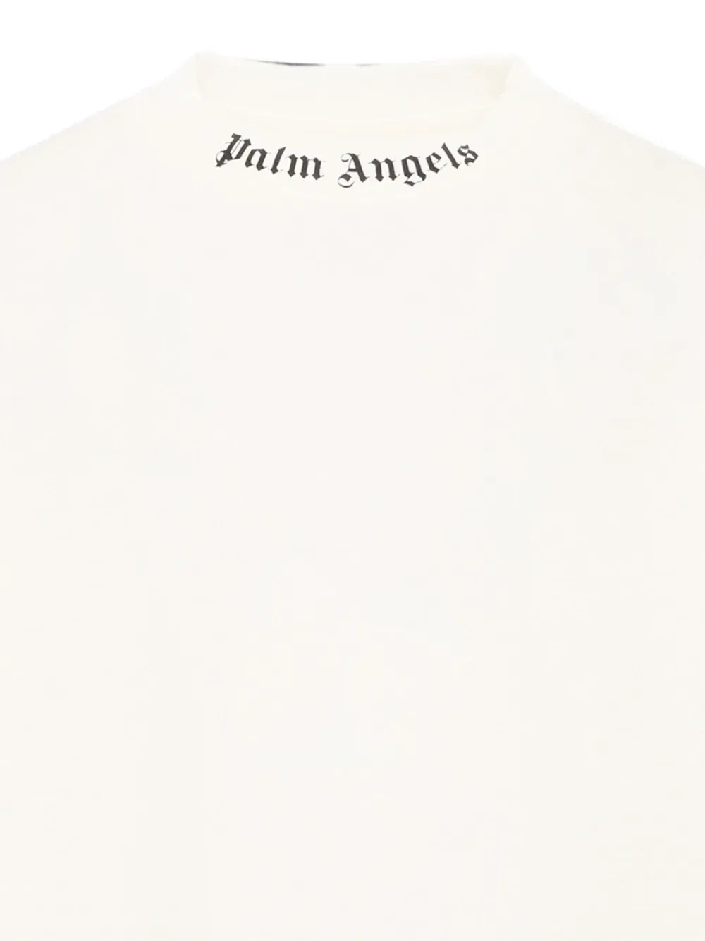 Футболка с длинным рукавом с логотипом Palm Angels Kids, белый — фото 3