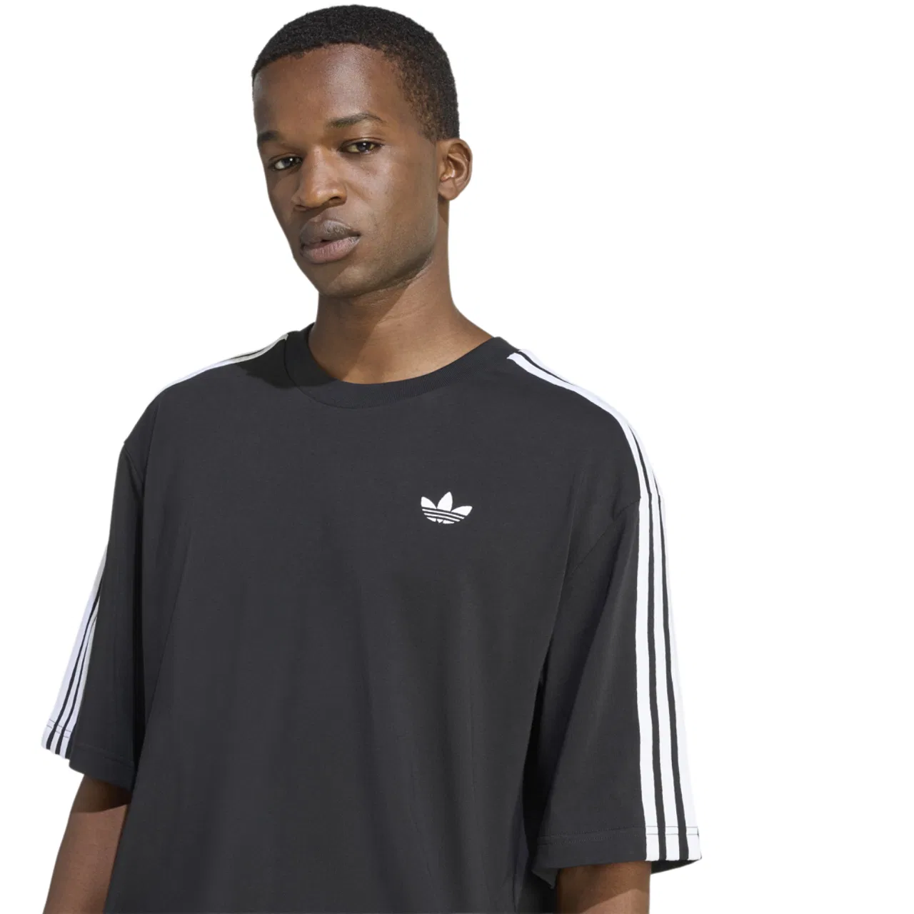 Футболка мужская OS 3S Adidas, черный/белый — фото 3