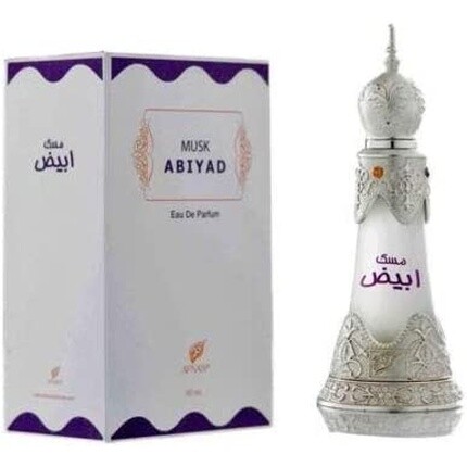 Afnan Musk Abiyad 20 мл Мускусный сандал, роза и агаровое дерево — фото 2