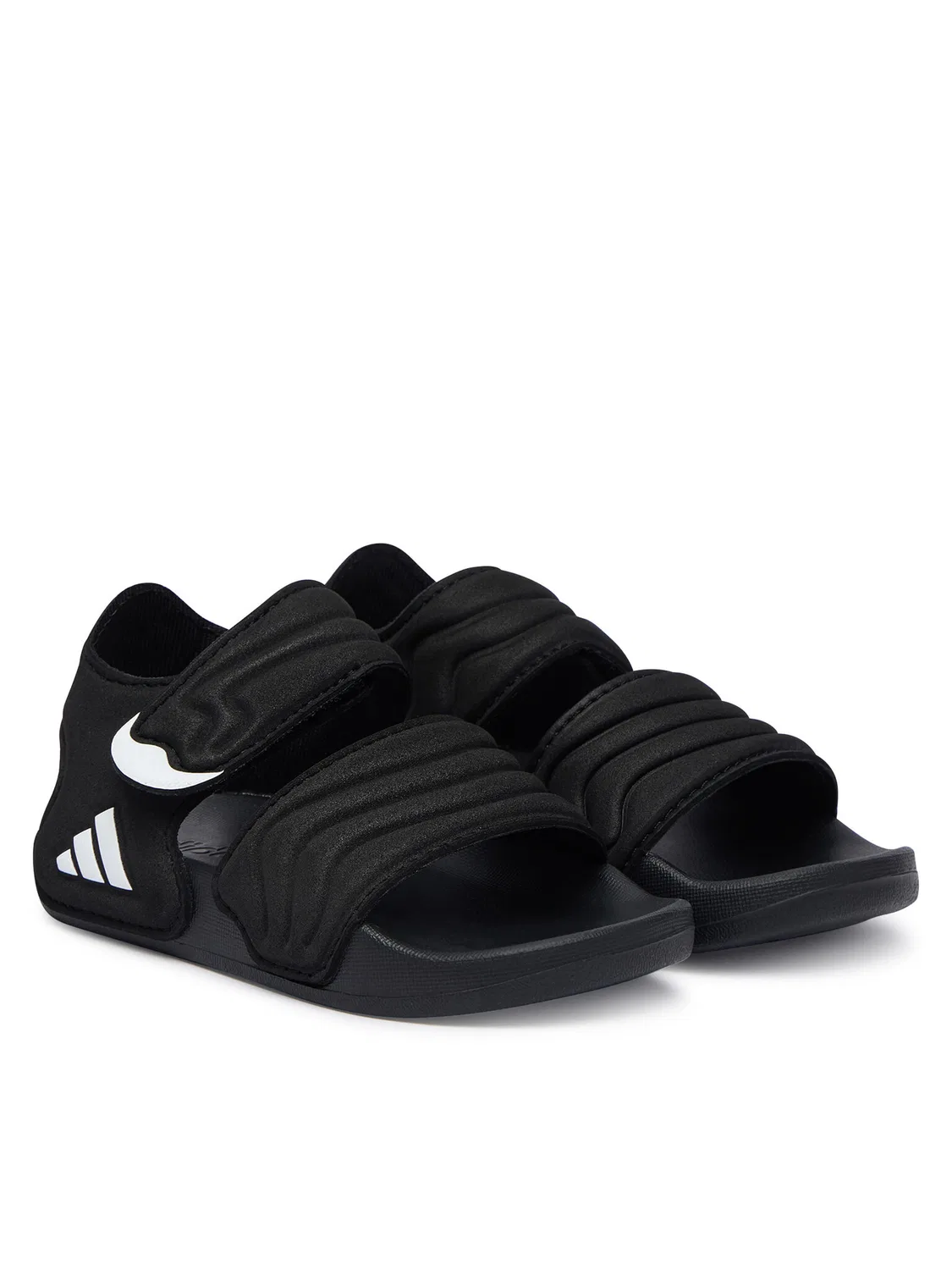 Сандалии для мальчика adilette Sandal Adidas, черный — фото 2