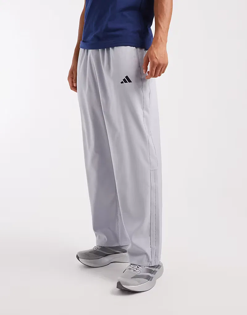 Спортивные брюки Adidas Performance Power Essentials светло-серый