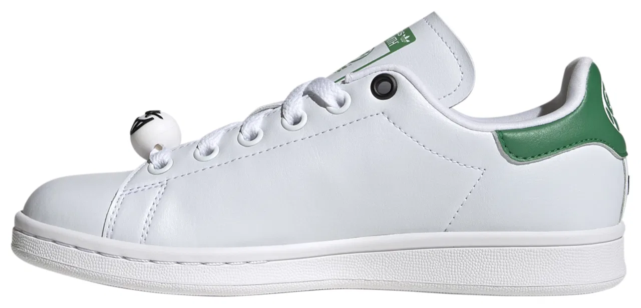 Детские кеды для мальчиков Stan Smith adidas, White/White/Core Black — фото 2