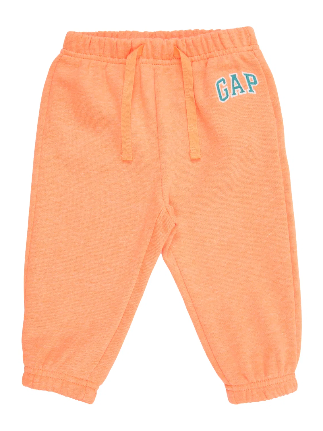 Зауженные брюки Gap оранжевого цвета