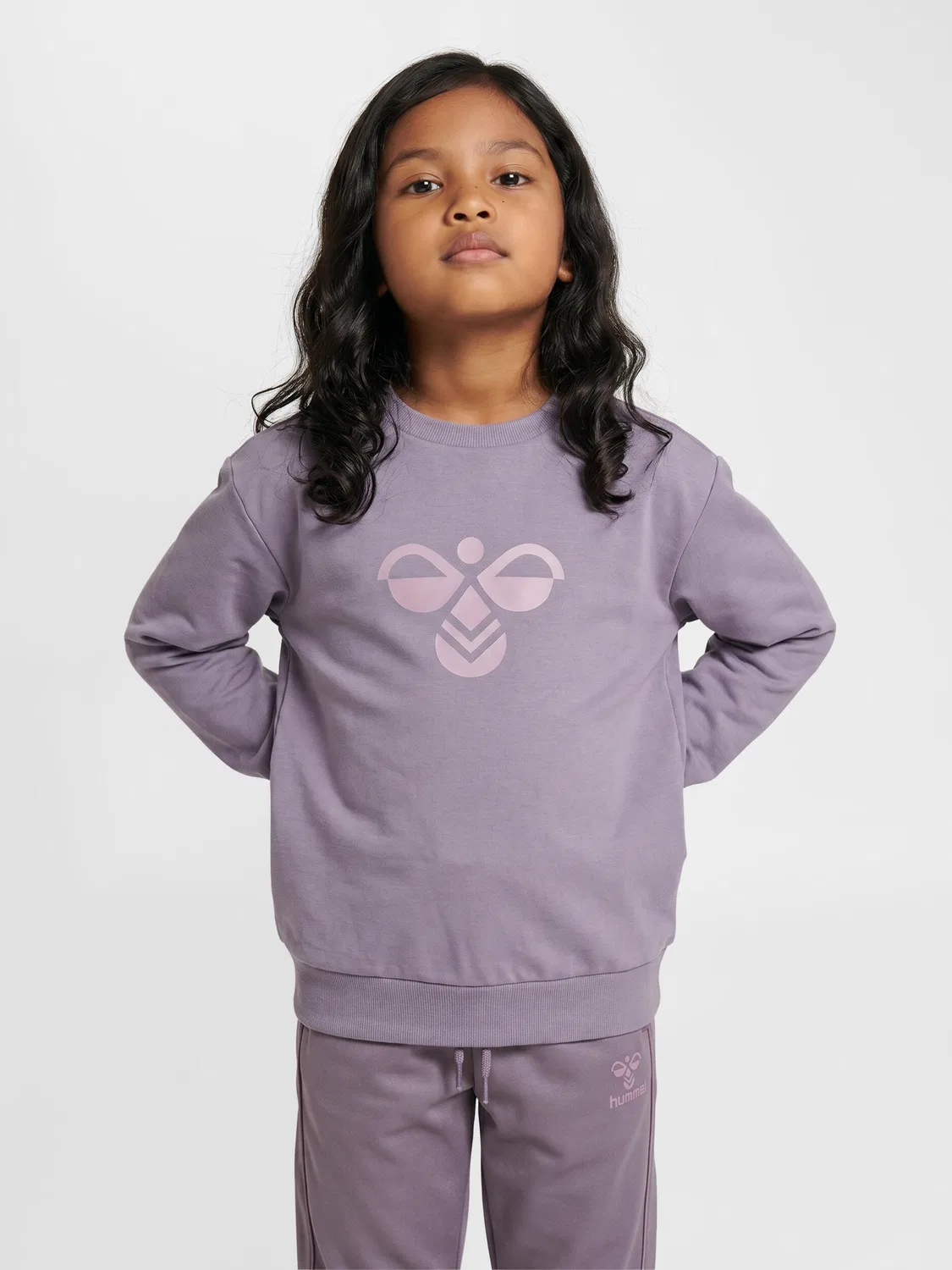 Детский свитшот с круглым вырезом Hummel, Grau