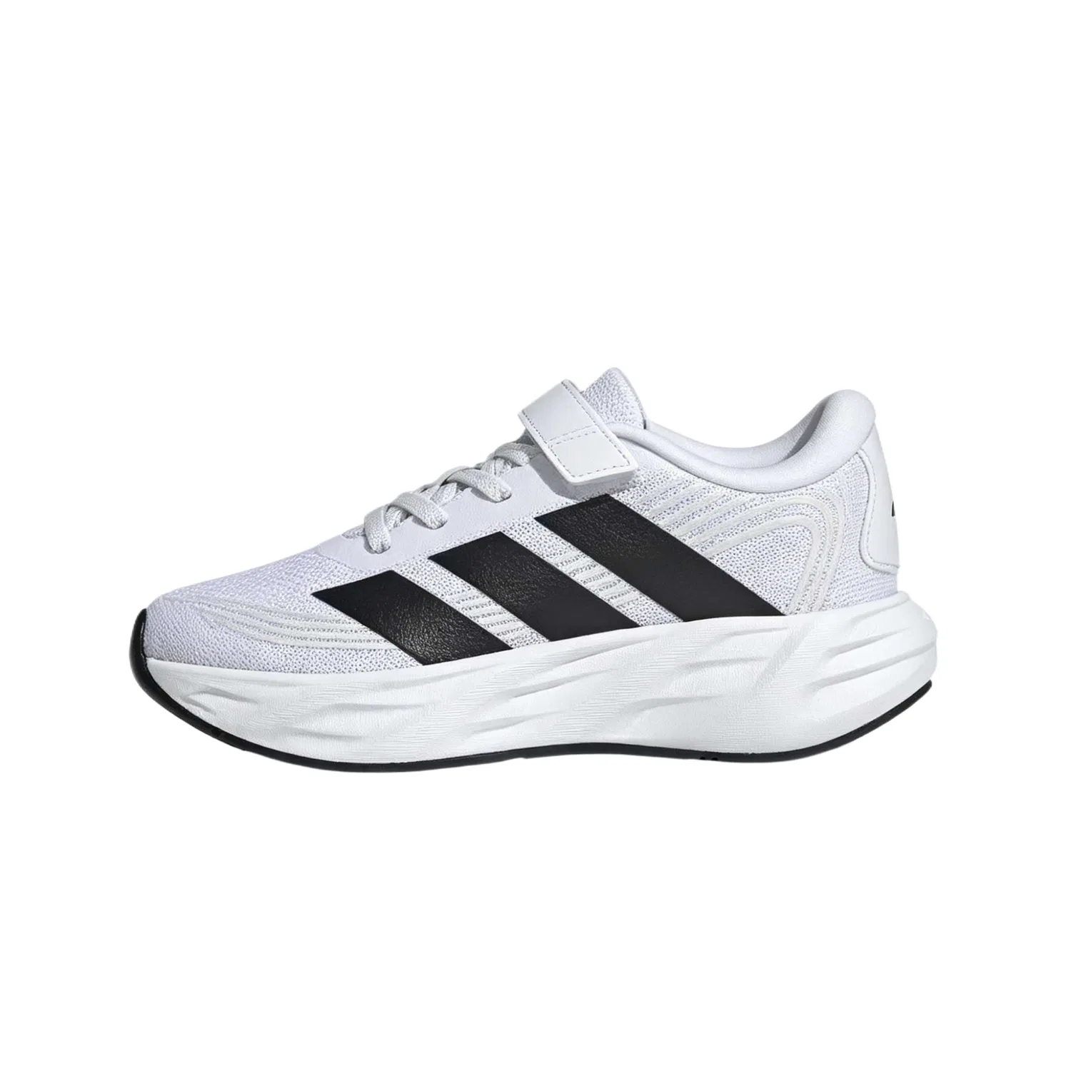 Детские повседневные кроссовки Cloud White/Classic Black/Light Heather Gray Adidas