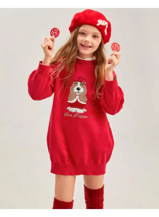 Платье вязаное с длинным рукавом Hush Puppies