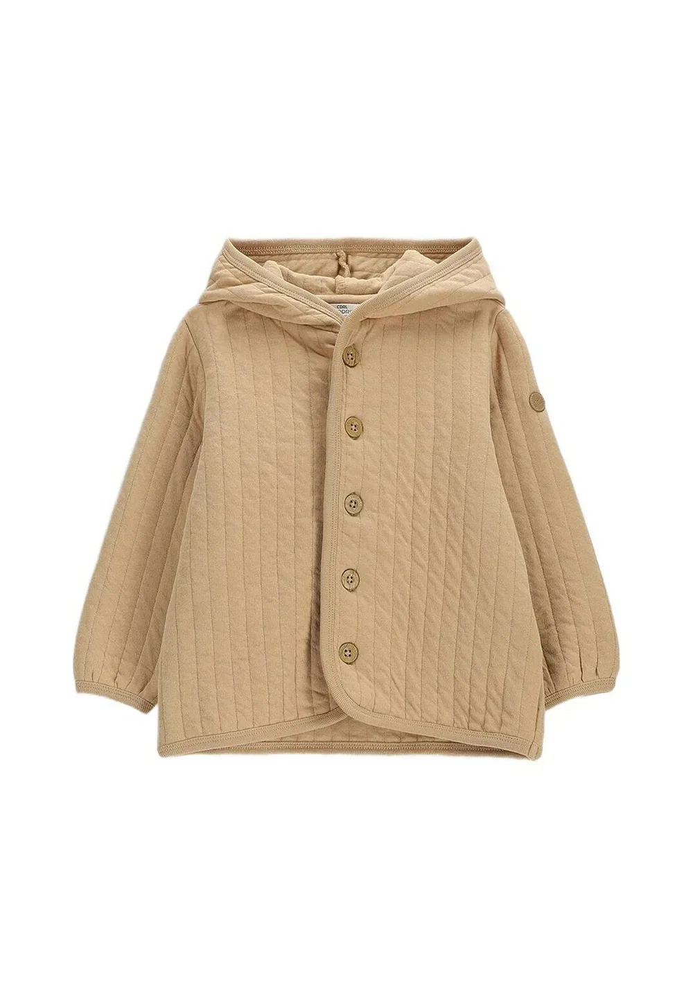 Блюза розпинана (m-wc6133601mbn-002-062) - кардиган Coccodrillo, Beżowy