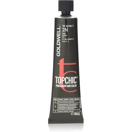 

Краска для волос Topchic Черная 2N 60мл, Goldwell