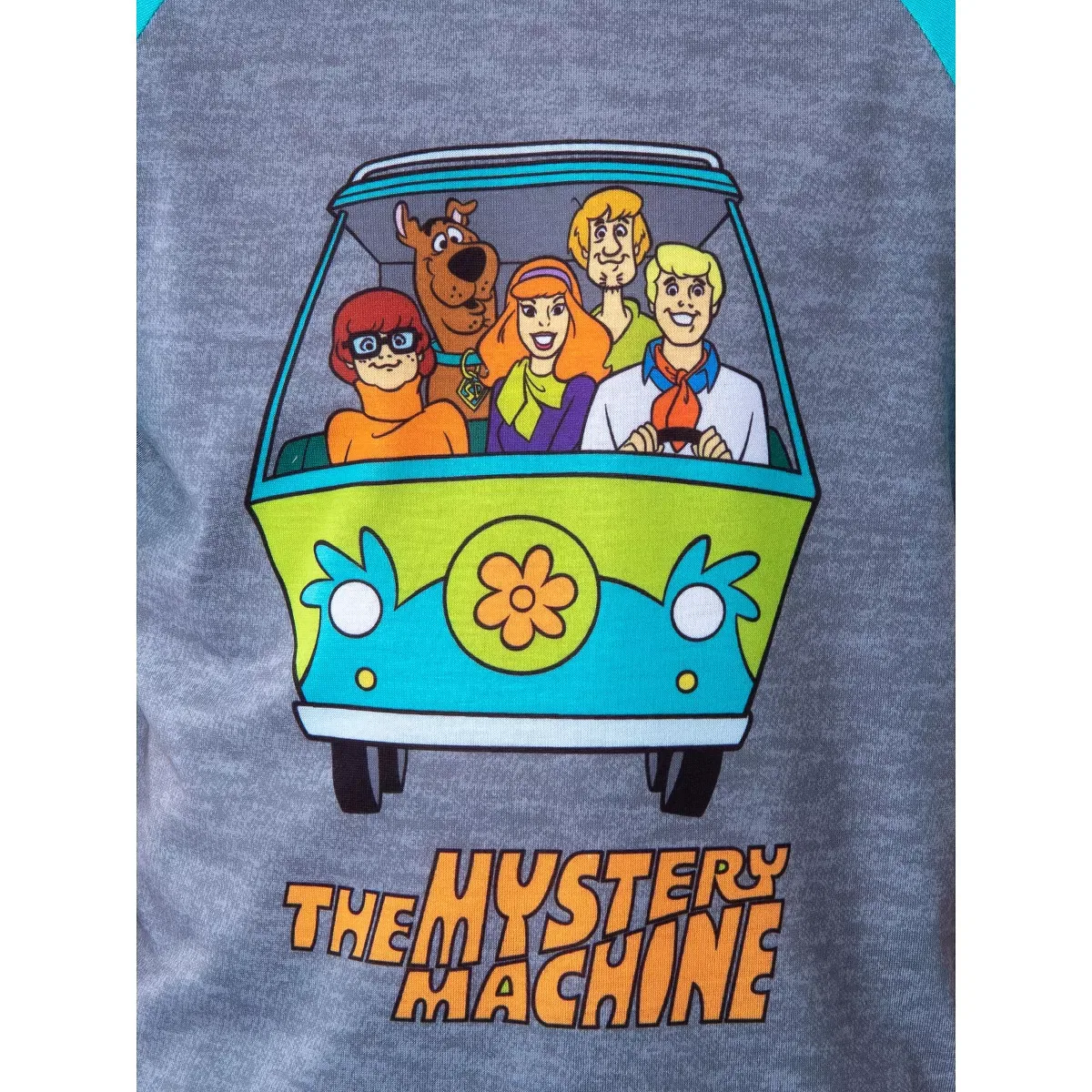 Детский комплект пижам для мальчиков с принтом Mystery Machine Scooby-Doo, Grey — фото 3