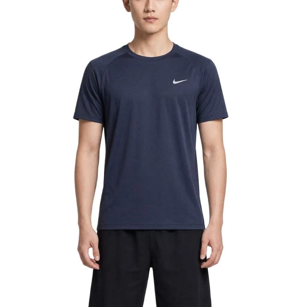 Футболка с круглым вырезом, свободный крой, Nike, Dark Blue