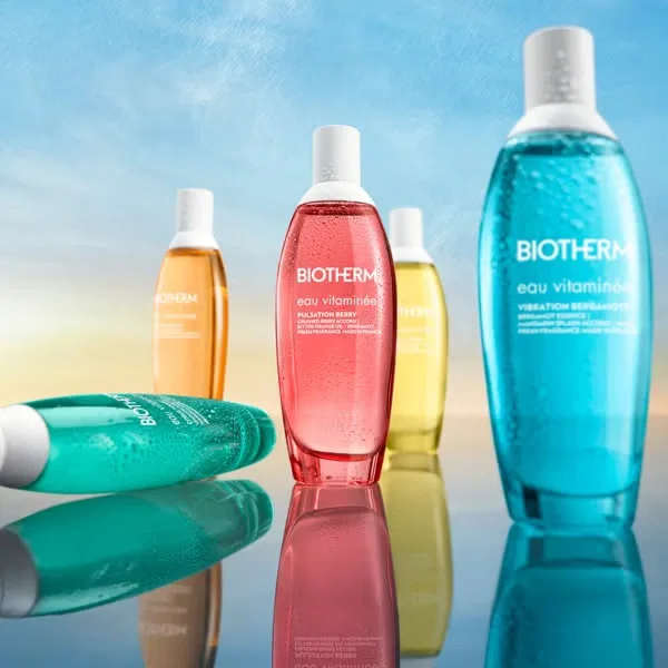 Молочко для тела ароматизированное фруктовое Eau Vitaminée Pulsation Berry BIOTHERM, 100 мл — фото 4