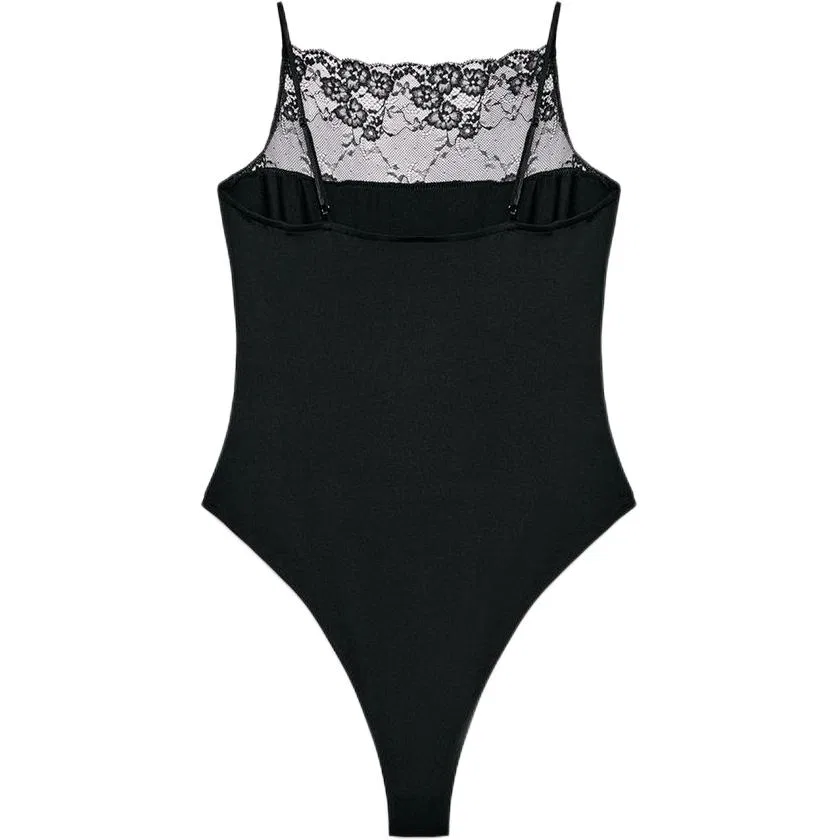 Женское боди-камисоль Black, ZARA — фото 3