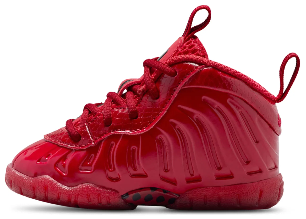 Кроссовки для мальчиков Little Posite Pro Nike, цвет Black/Picante Red — фото 2