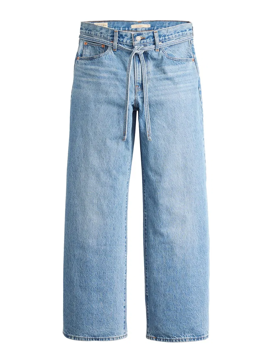 Джинсы LEVI'S с широкими штанинами, размер 'XL Straight', светло-голубой