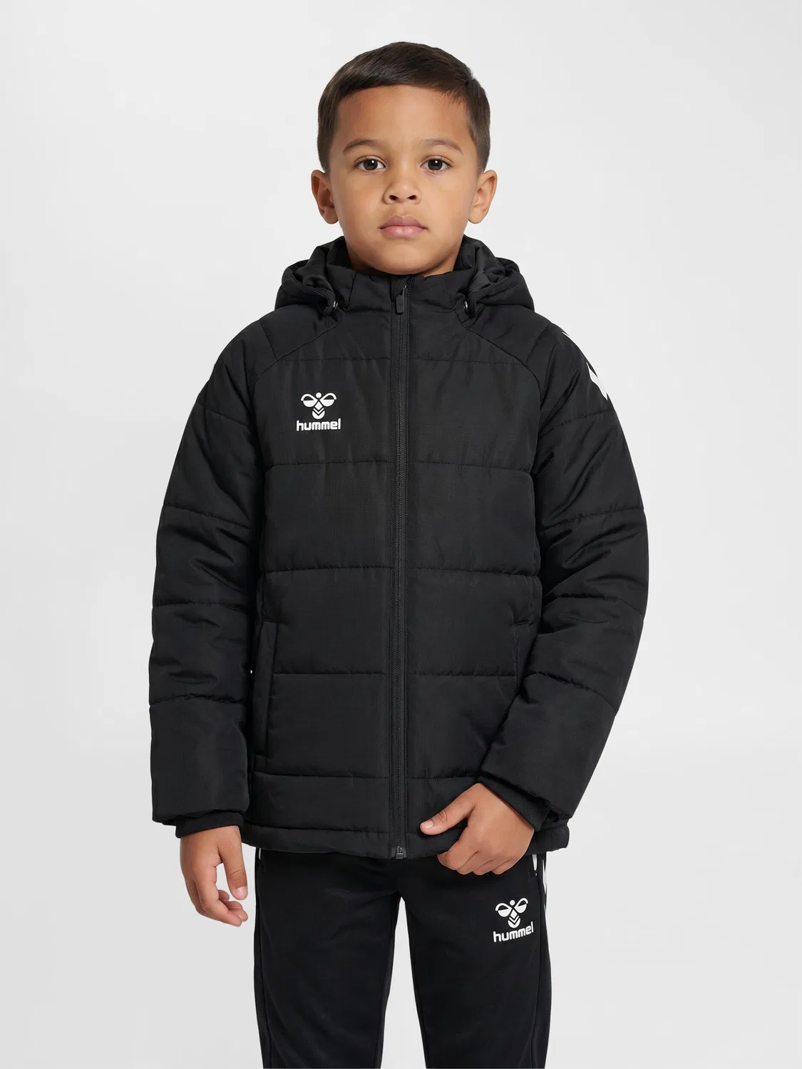Детская куртка на молнии Hmllead 2.0 Bench Jacket Kids Hummel, Schwarz