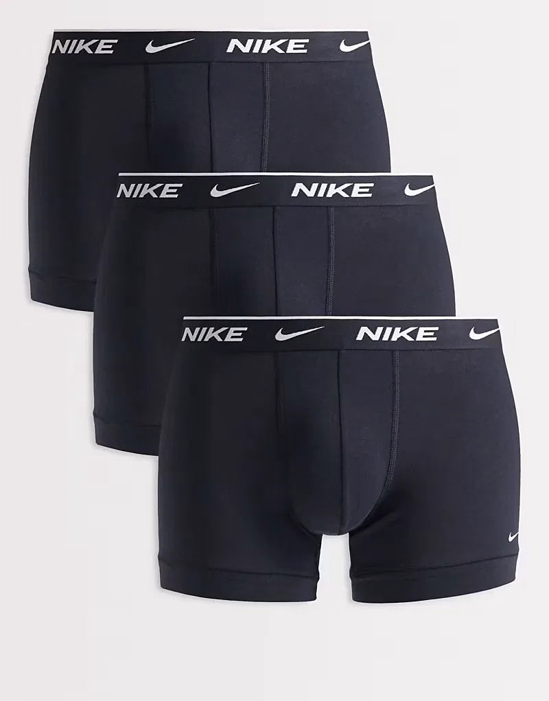 Трусы Essential Cotton Stretch 3 шт Nike, черный