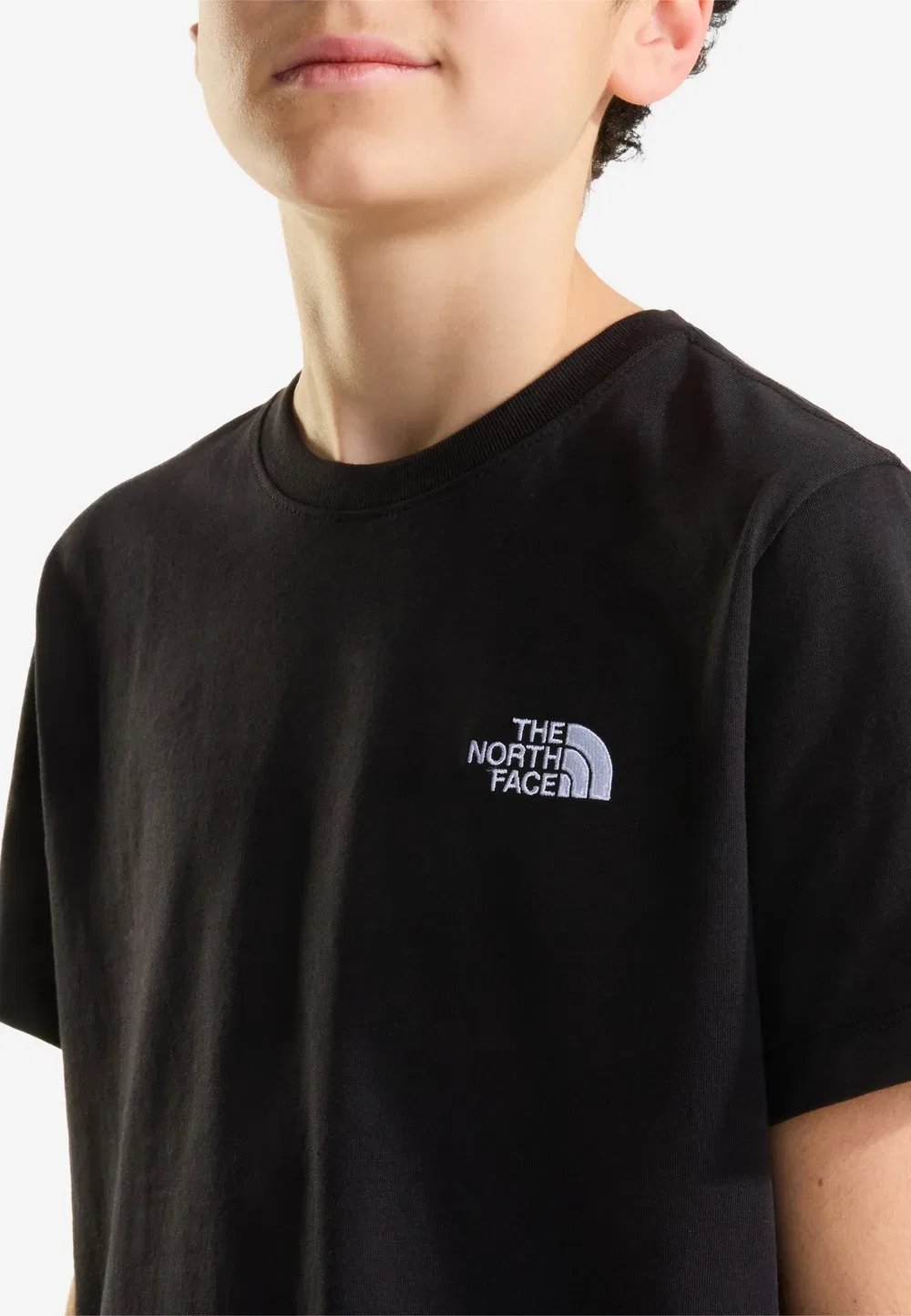 Футболка Teen Evolution Simple Dome Tee унисекс - базовая футболка The North Face, Tnf Black — фото 3
