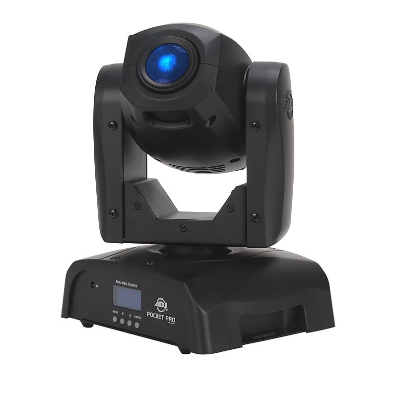 

Компактный светодиодный прожектор American DJ Pocket Pro с подвижным прожектором Pocket Pro Compact LED Moving Head Light