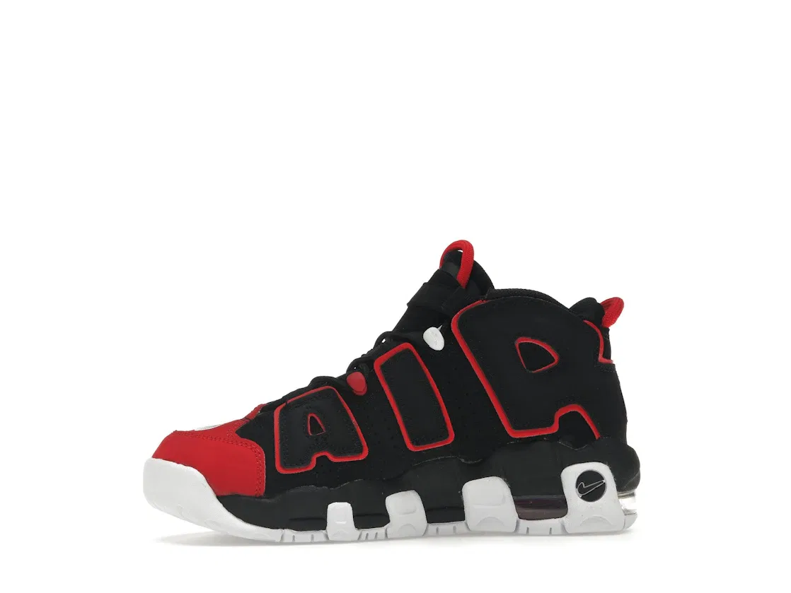 Детские кроссовки Lifestyle Nike Air More Uptempo 96 Nike, Black/University Red/White — фото 3