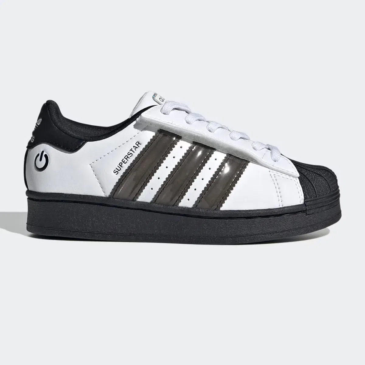 Детские кроссовки для мальчиков с синтетическим верхом Superstar adidas, Blanco