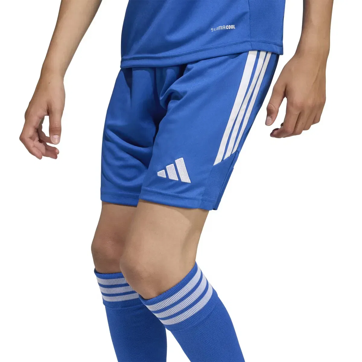 Детские шорты для мальчиков из полиэстера Tiro 26 League adidas, Azul — фото 4