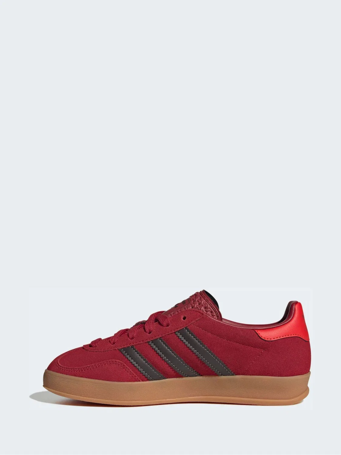 Кроссовки Gazelle, adidas Originals, темно-красные — фото 2