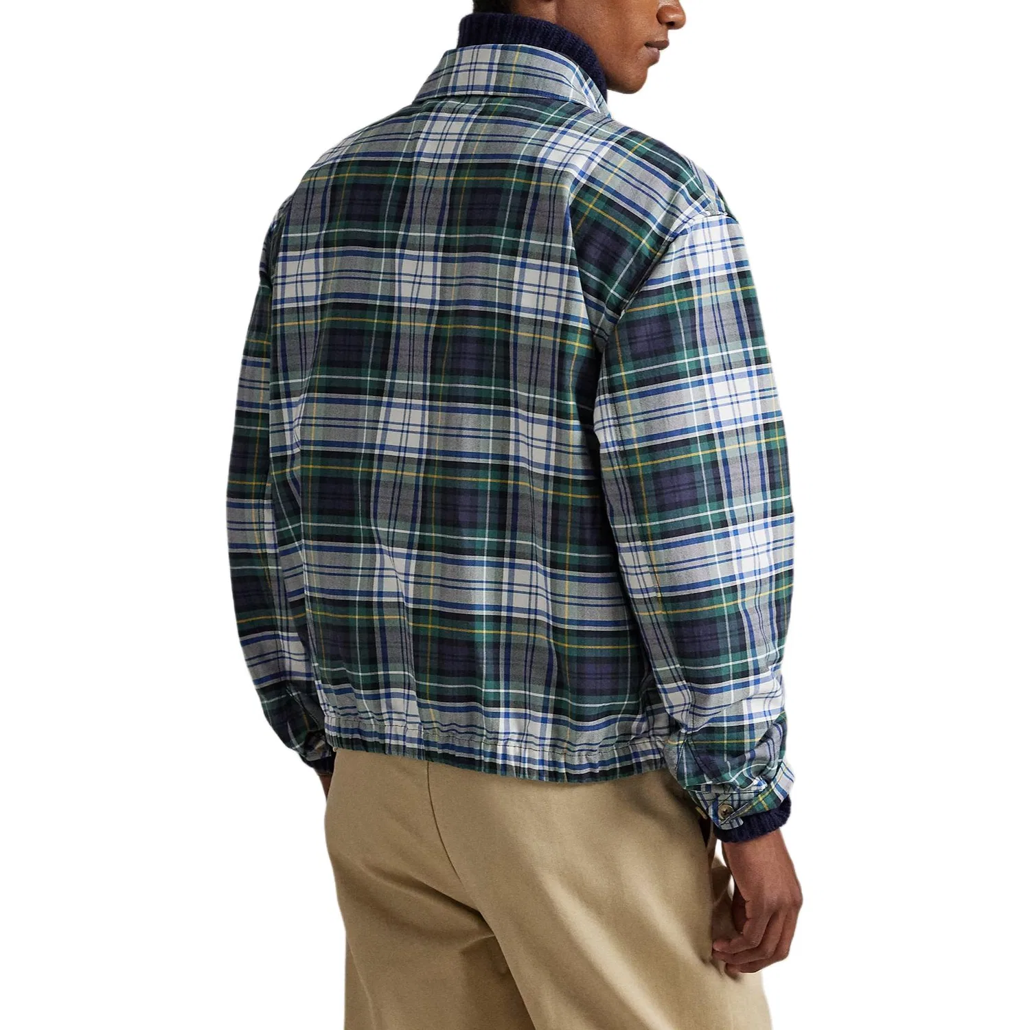 Мужская куртка в клетку Yankees Polo Ralph Lauren, Multicolor — фото 4