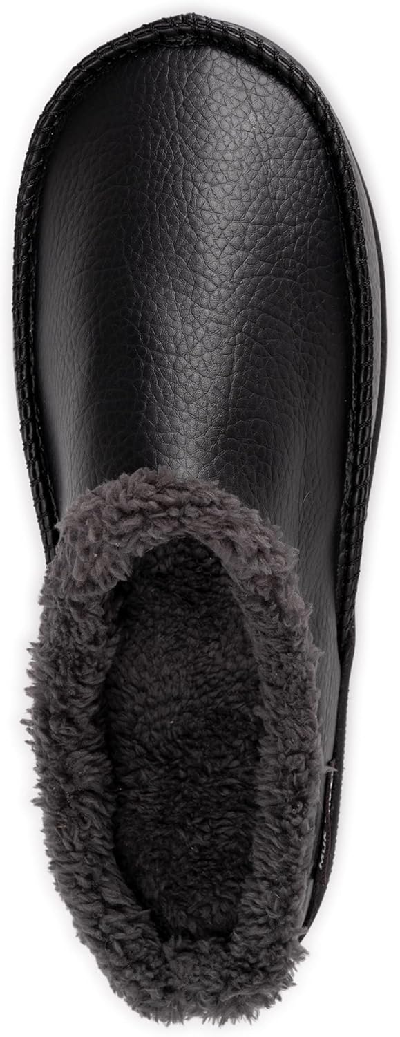 Мужские сабо MUK LUKS из искусственной кожи, черный — фото 2