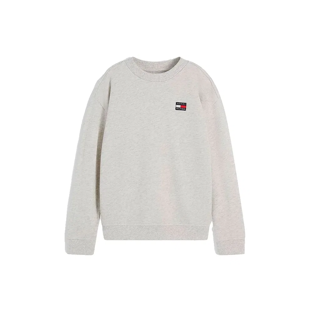 Детский свитшот из регенерированного хлопка Tommy hilfiger KS0KS00757, Grey — фото 3