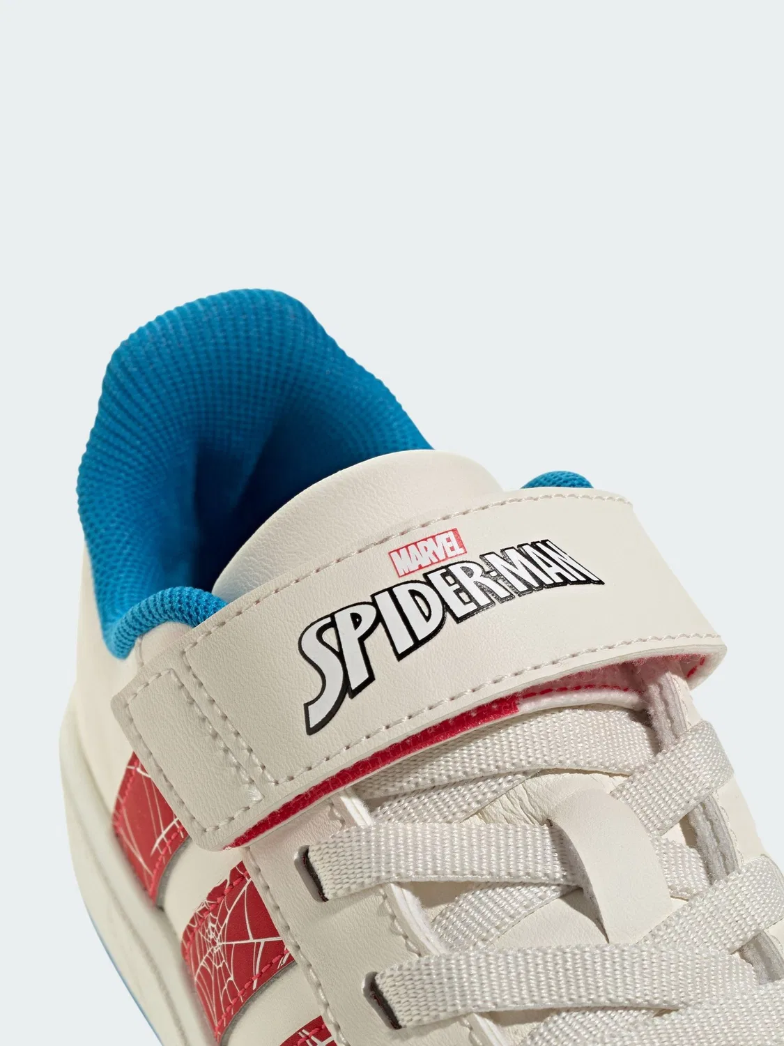 Кроссовки Spider-Man Grand Court adidas, белый — фото 3