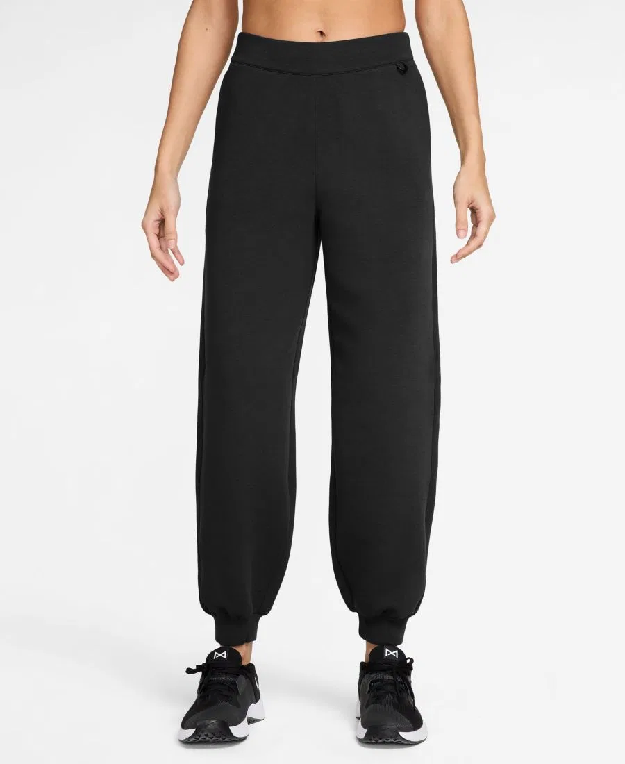Женские джоггеры Dri-FIT с высокой посадкой 24.7 ImpossiblySoft Nike, Black/Dk Smoke Grey