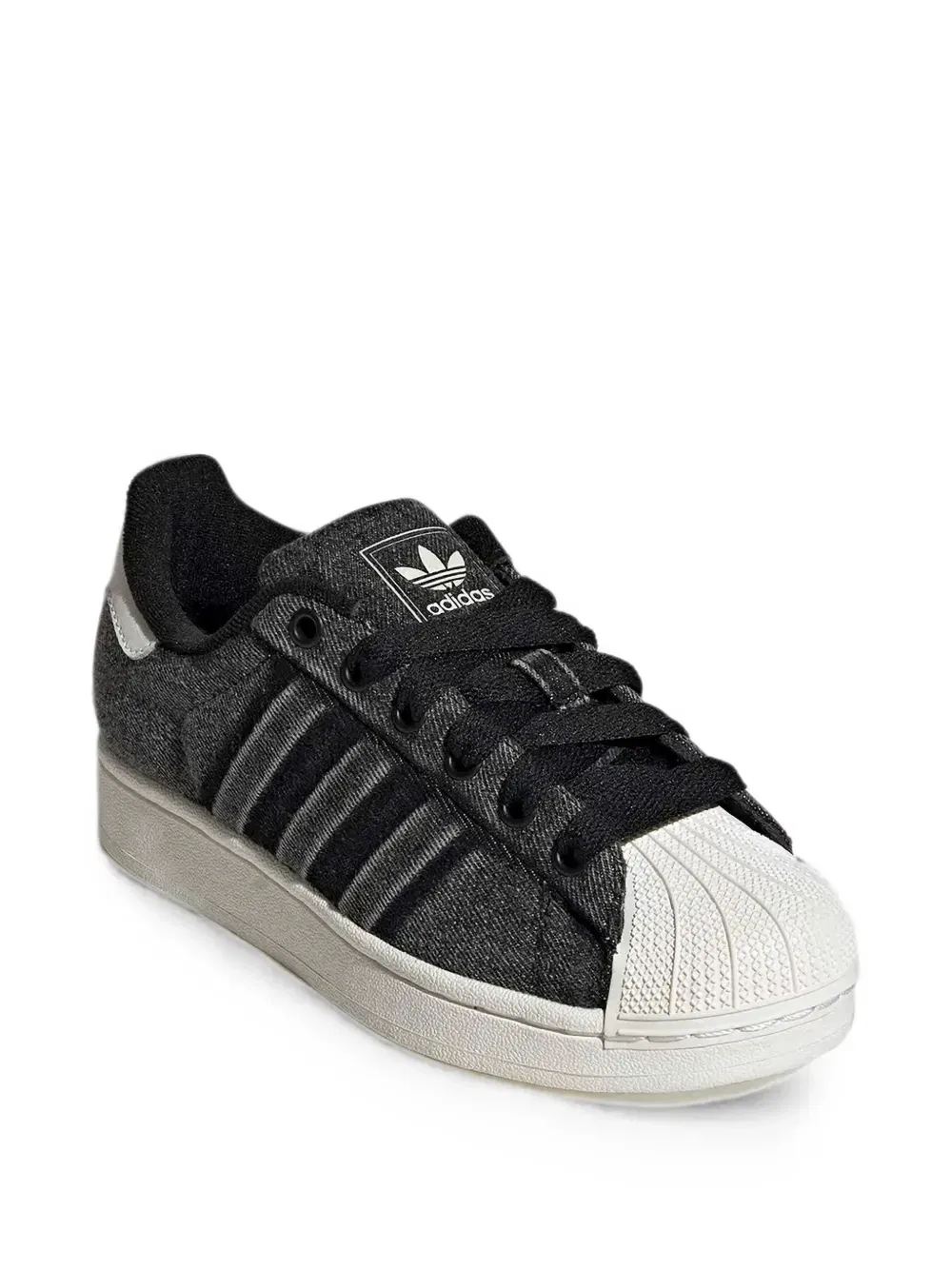 Джинсовые кроссовки Superstar Adidas Kids, черный