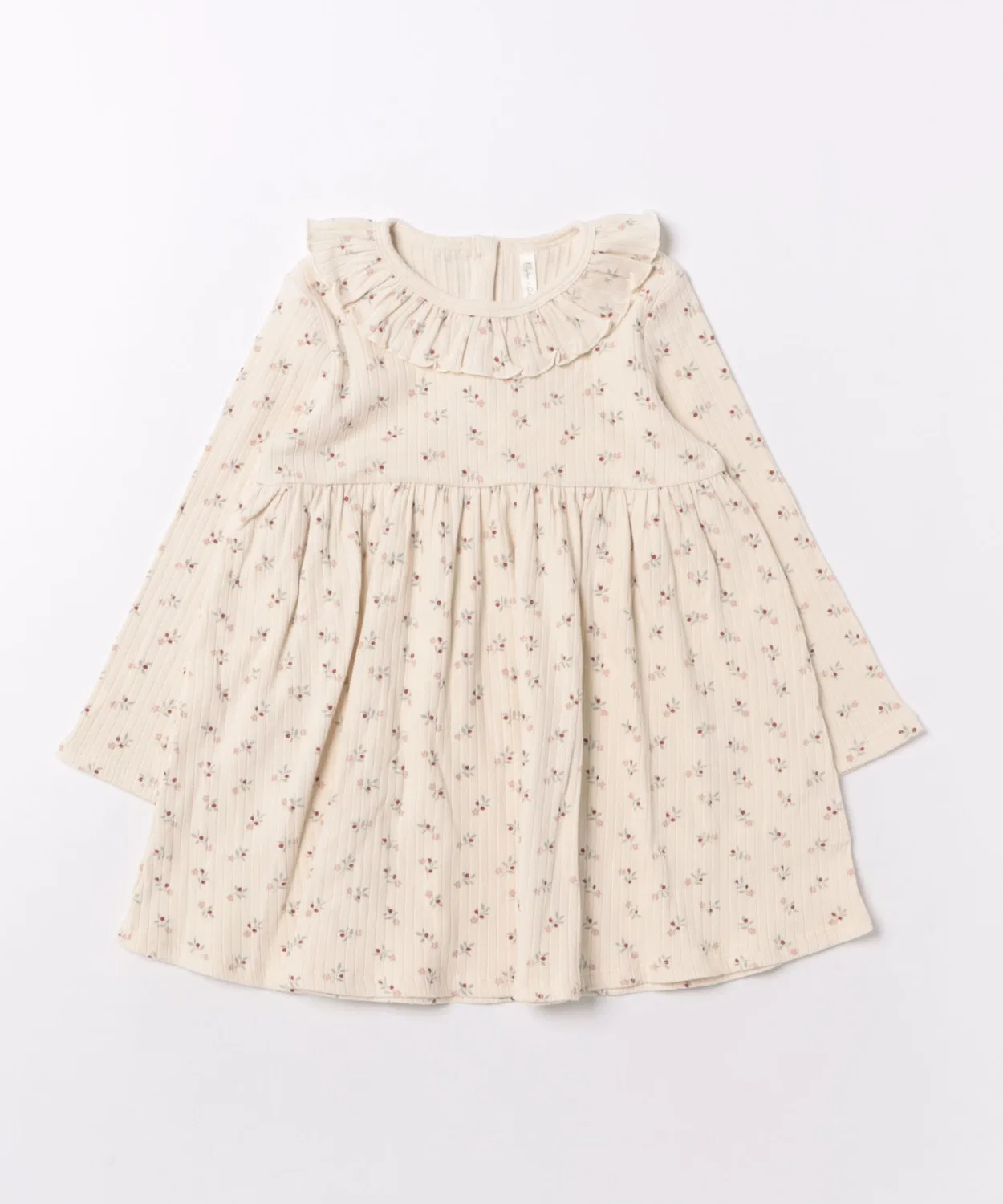 Детское платье с длинным рукавомRuffle Collar Dress NO WAY, Natural