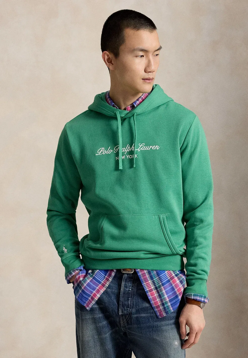 Толстовка с логотипом из флиса Polo Ralph Lauren, Raft Green