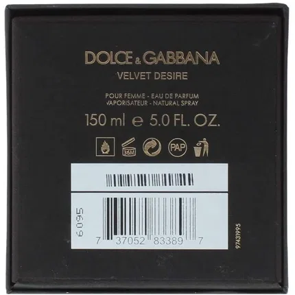 Парфюмерная вода Dolce & Gabbana Velvet Desire Eau De Parfum Spray For Her, 150 мл