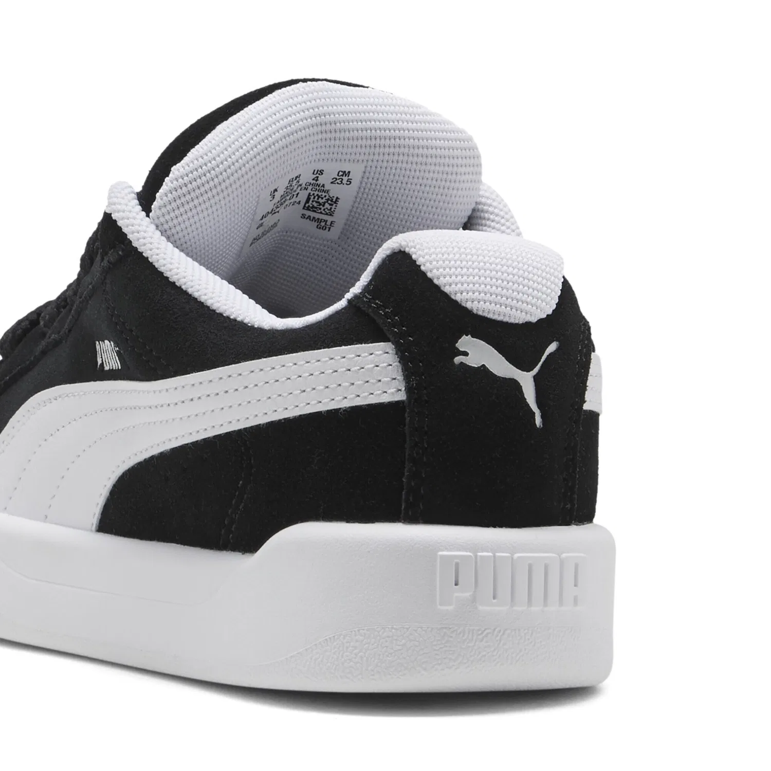 Детские кроссовки Park Lifestyle PUMA, Black White — фото 2