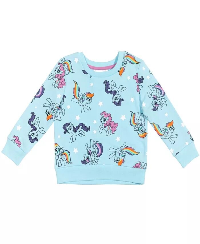 

Толстовка для девочек для малышей, Ребенок My Little Pony, синий