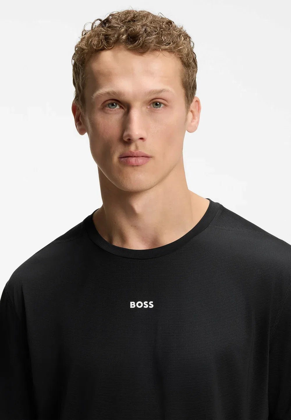Простая футболка Boss, Black One — фото 4