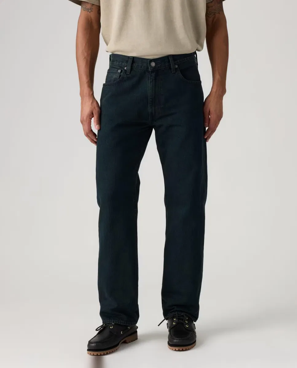 Мужское свободные джинсы, Vaquero 555 Relaxed Straight, Levi's, темно-синий — фото 2