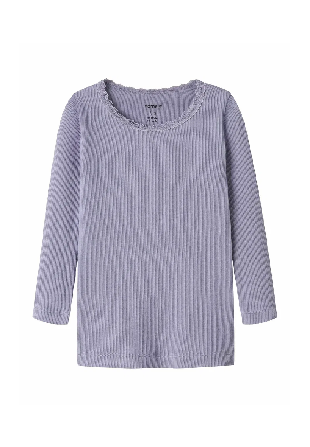 Nmfkab ls top noos - топ с длинными рукавами Name It, Heirloom Lilac