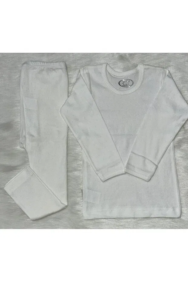Детский комплект нижнего белья для мальчиков хлопковый Yeka Bebe, Ecru