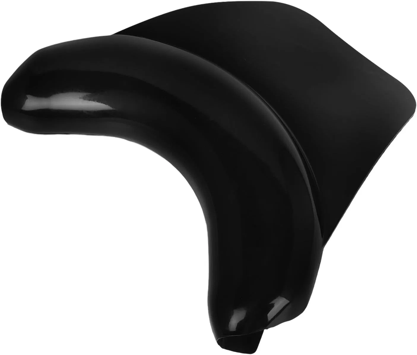 Подушка для шеи из силикона Hohopeti, Black, 17.5x17x4 см
