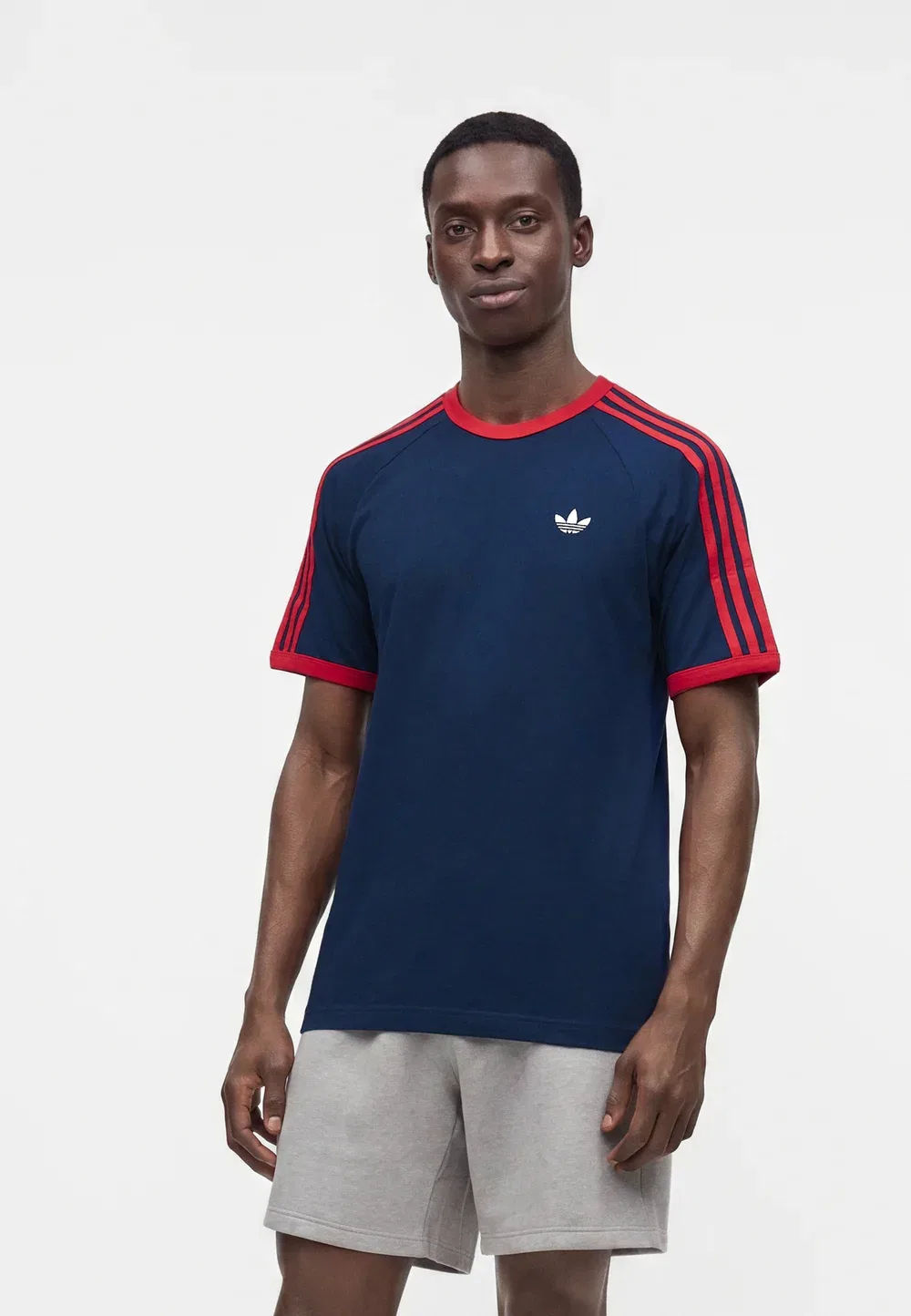 Футболка унисекс с принтом Adidas Originals, Night Indigo
