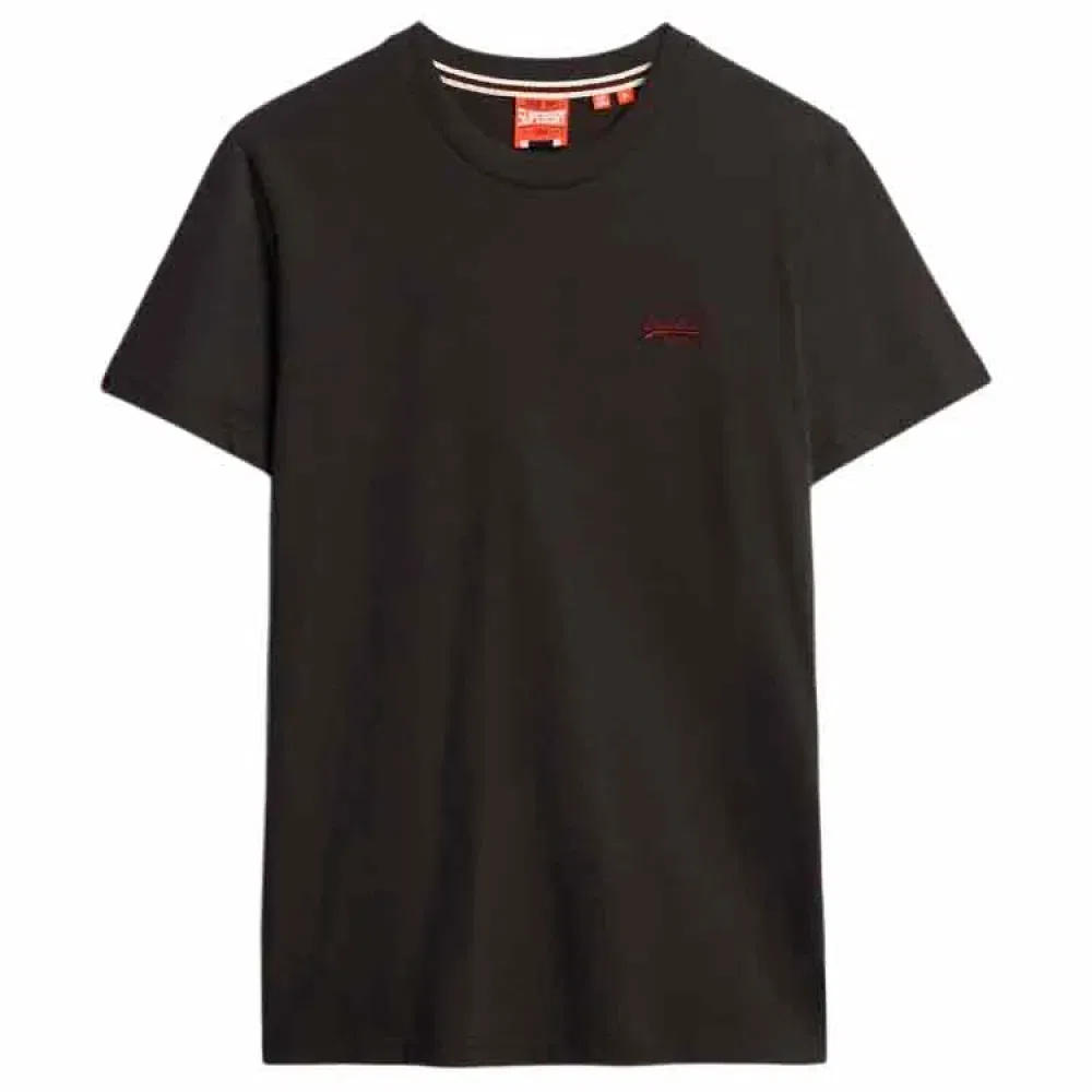 Футболка с коротким рукавом с вышивкой Vintage Logo Superdry, черный