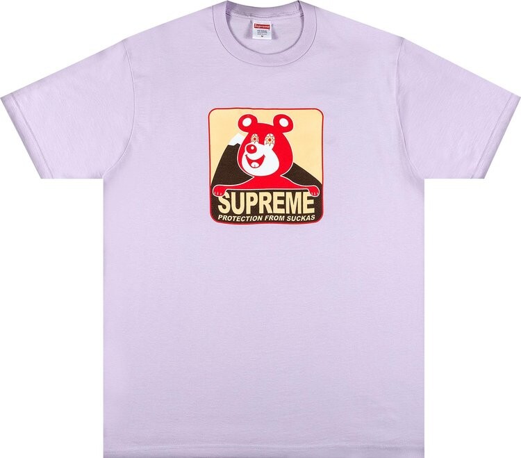 

Футболка Supreme Bear Tee 'Light Purple', фиолетовый